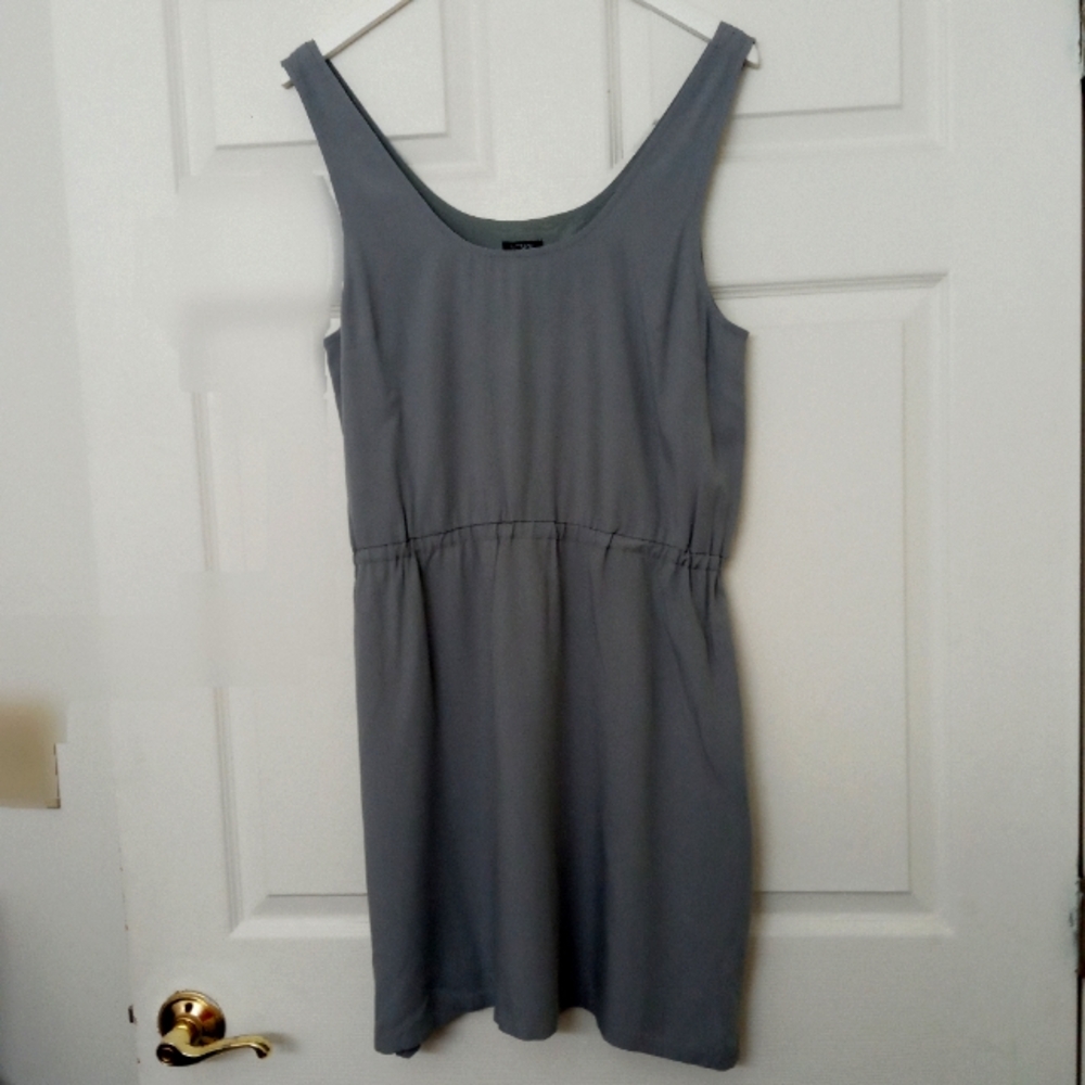 J. Crew Slate Grey Fully Lined Sheath Dress- Size: 8 - Picture 3 of 12